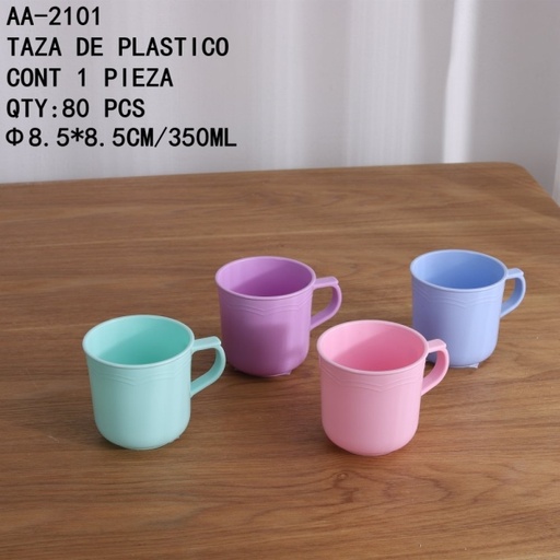 [AA-2101 [80 PZS/CAJA]] [AA-2101]TAZA DE PLASTICO