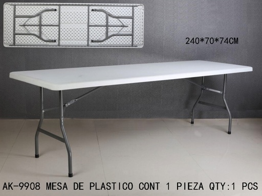 [AK-9908 [1 PZS/CAJA]] [AK-9908]MESA DE PLASTICO