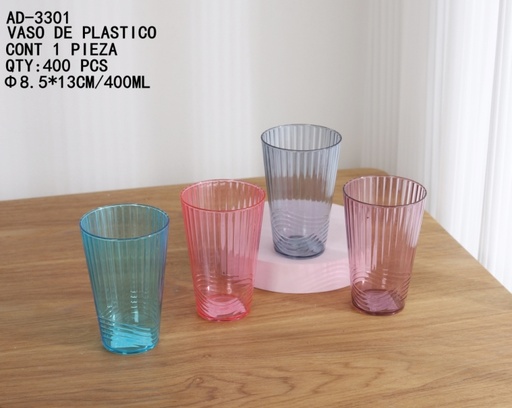 [AD-3301 [400 PZS/CAJA]] [AD-3301]VASO DE PLASTICO