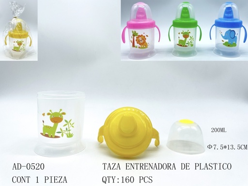 [AD-0520 [160 PZS/CAJA]] [AD-0520]TAZA ENTRENADORA DE PLASTICO