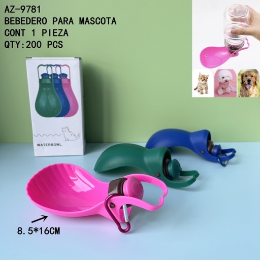 [AZ-9781 [200 PZS/CAJA]] [AZ-9781]BEBEDERO PARA MASCOTA