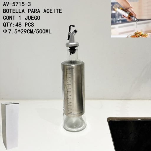 [AV-5715-3 [48 PZS/CAJA]] [AV-5715-3]BOTELLA PARA ACEITE