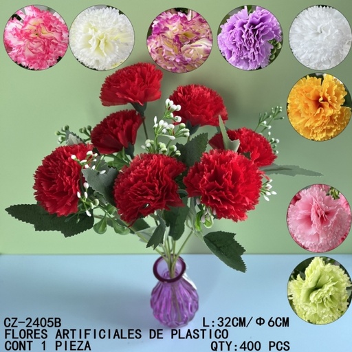 [CZ-2405B [400 PZS/CAJA]] [CZ-2405B]FLORES ARTIFICIALES DE PLASTICO