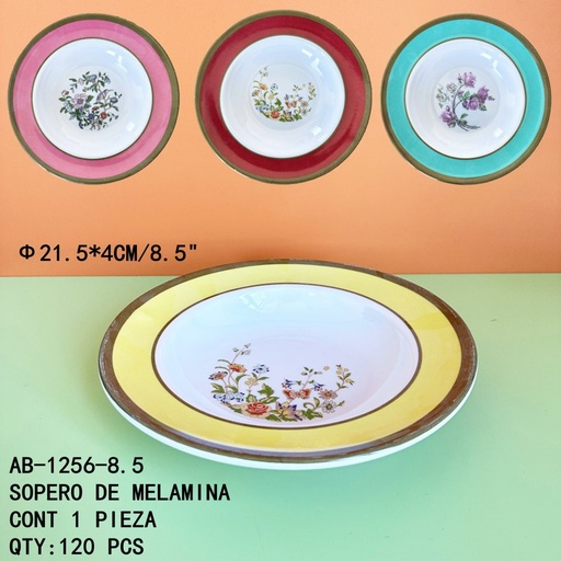 [AB-1256-8.5 [120 PZS/CAJA]] [AB-1256-8.5]SOPERO DE MELAMINA