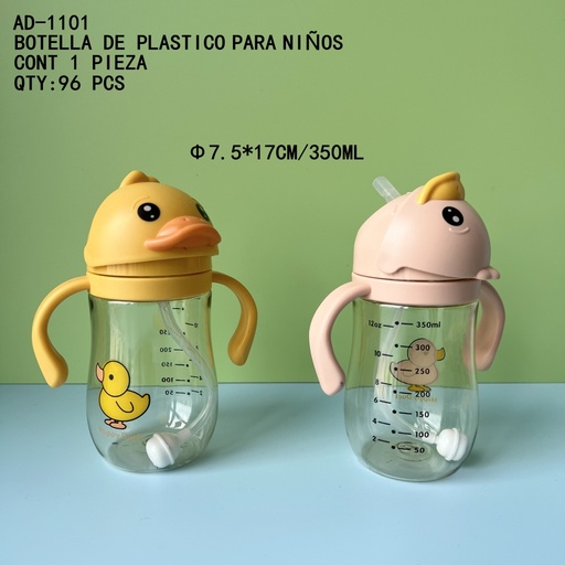 [AD-1101 [96 PZS/CAJA]] [AD-1101]BOTELLA DE PLASTICO PARA NIÑOS