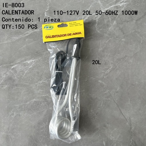 [IE-8003 [150 PZS/CAJA]] [IE-8003]CALENTADOR