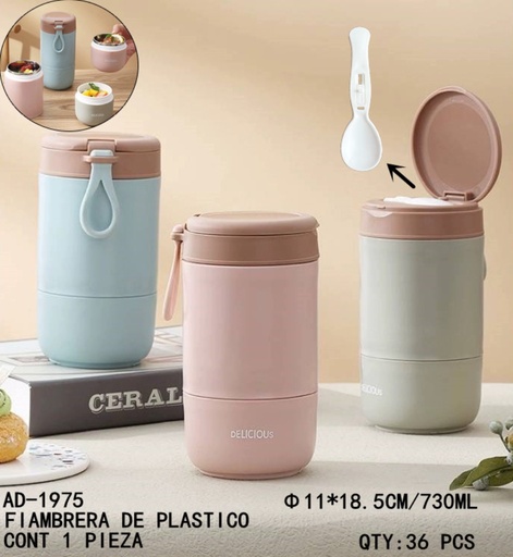 [AD-1975 [36 PZS/CAJA]] [AD-1975]FIAMBRERA DE PLASTICO