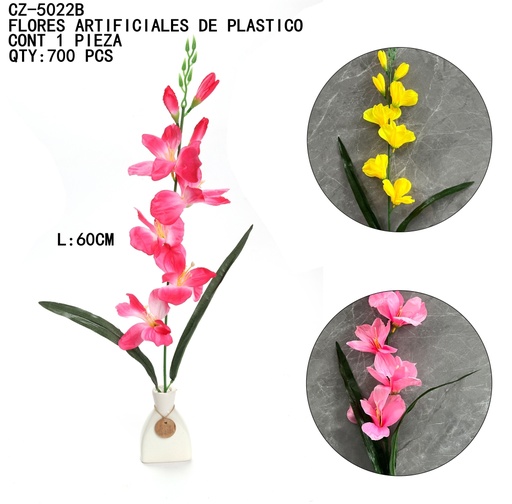 [CZ-5022B [700 PZS/CAJA]] [CZ-5022B]FLORES ARTIFICIALES DE PLASTICO