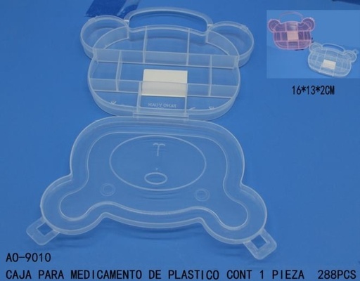 [AO-9010 [288 PZS/CAJA]] [AO-9010]CAJA PARA MEDICAMENTO DE PLASTICO