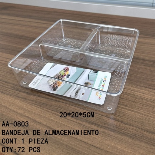 [AA-0803 [72 PZS/CAJA]] [AA-0803]BANDEJA DE ALMACENAMIENTO