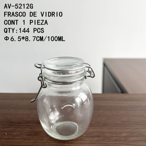 [AV-5212G [144 PZS/CAJA]] [AV-5212G]FRASCO DE VIDRIO