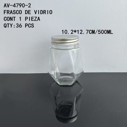 [AV-4790-2 [36 PZS/CAJA]] [AV-4790-2]FRASCO DE VIDRIO