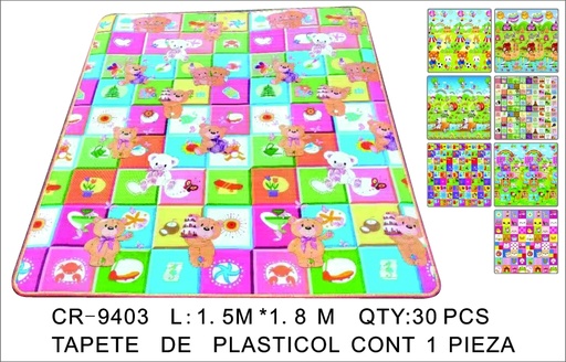 [CR-9403 [30 PZS/CAJA]] [CR-9403]TAPETE DE PLASTICO