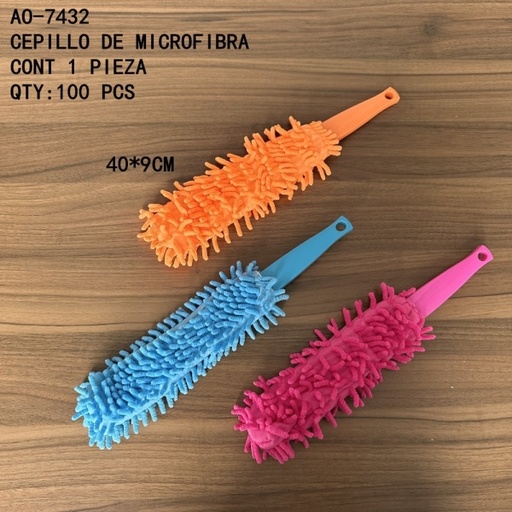 [AO-7432 [100 PZS/CAJA]] [AO-7432]CEPILLO DE MICROFIBRA