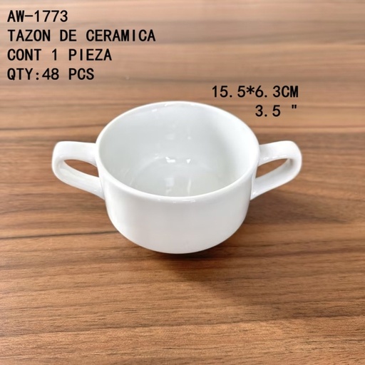 [AW-1773 [48 PZS/CAJA]] [AW-1773] TAZON DE CERAMICA