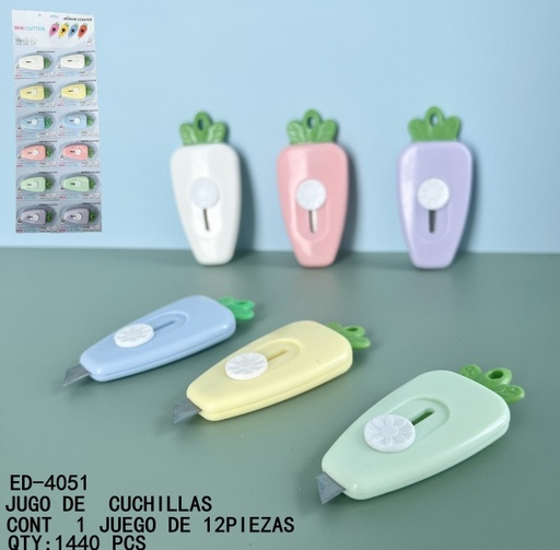 [ED-4051 [1440 PZS/CAJA]] [ED-4051]JUGO DE CUCHILLAS