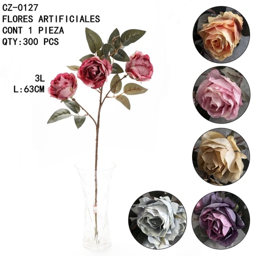 [CZ-0127 [300 PZS/CAJA]] [CZ-0127]FLORES ARTIFICIALES