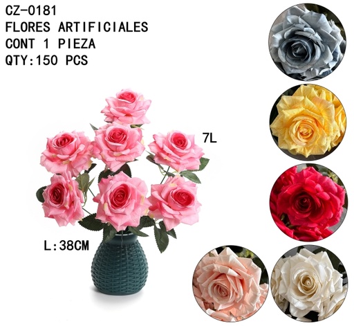 [CZ-0181 [150 PZS/CAJA]] [CZ-0181]FLORES ARTIFICIALES