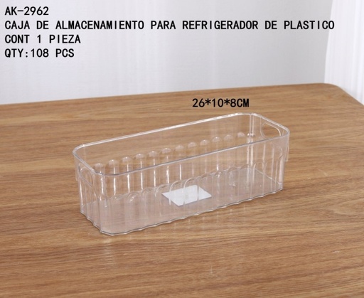 [AK-2962 [108 PZS/CAJA]] [AK-2962]CAJA DE ALMACENAMIENTO PARA REFRIGERADOR DE PLASTICO
