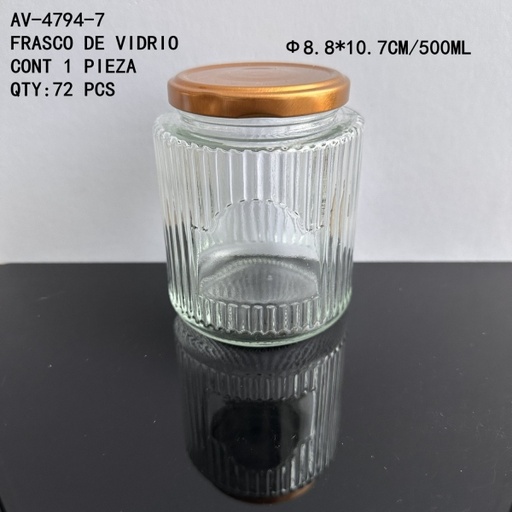 [AV-4794-7 [72 PZS/CAJA]] [AV-4794-7]FRASCO DE VIDRIO