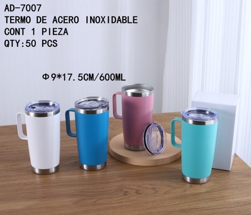 [AD-7007 [50 PZS/CAJA]] [AD-7007]TERMO DE ACERO INOXIDABLE