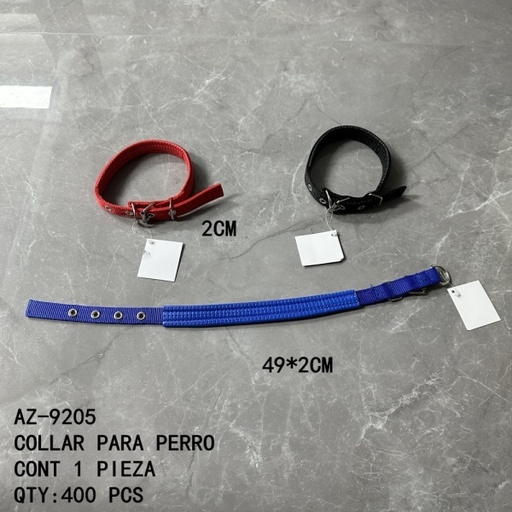 [AZ-9205 [400 PZS/CAJA]] [AZ-9205]COLLAR PARA PERRO