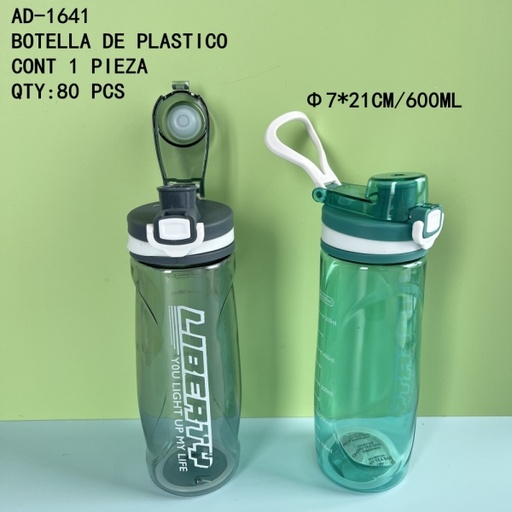 [AD-1641 [80 PZS/CAJA]] [AD-1641]BOTELLA DE PLASTICO