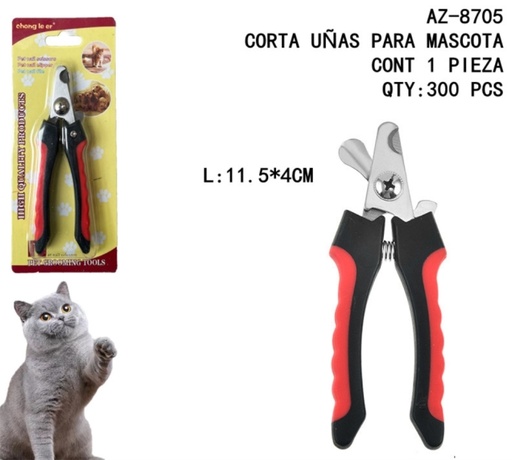 [AZ-8705 [300 PZS/CAJA]] [AZ-8705]CORTA UÑAS PARA MASCOTA