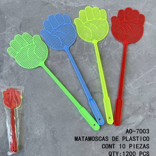 [AO-7003 [1200 PZS/CAJA]] [AO-7003]MATAMOSCAS DE PLASTICO