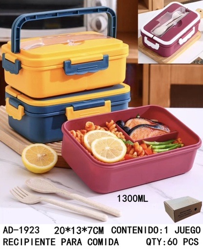 [AD-1923 [60 PZS/CAJA]] [AD-1923]RECIPIENTE PARA COMIDA
