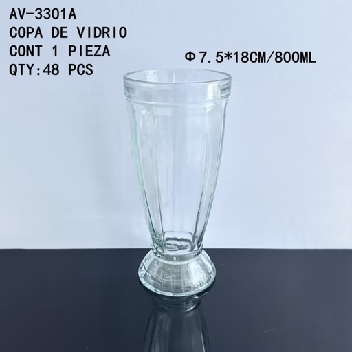 [AV-3301A [48 PZS/CAJA]] [AV-3301A]COPA DE VIDRIO