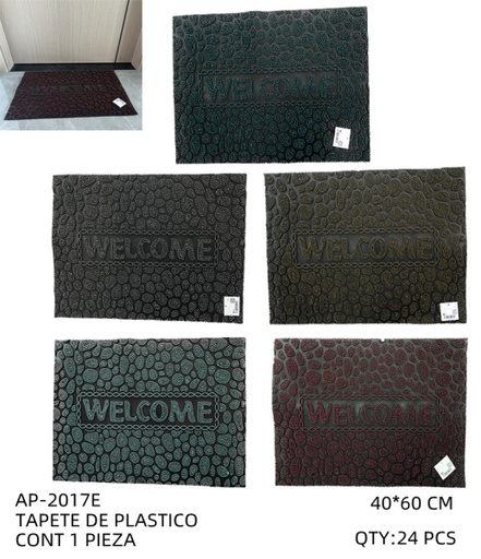 [AP-2017E [24 PZS/CAJA]] [AP-2017E]TAPETE DE PLASTICO