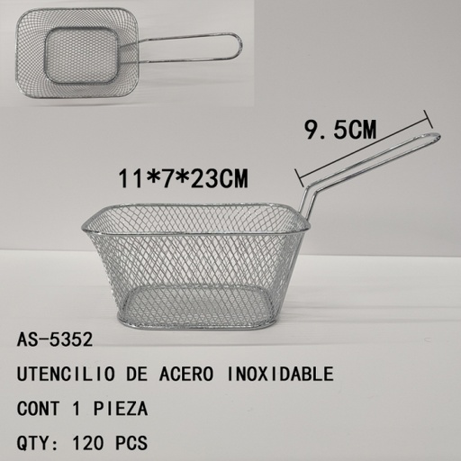 [AS-5352 [120 PZS/CAJA]] [AS-5352]UTENCILIO DE ACERO INOXIDABLE