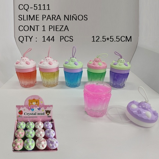 [CQ-5111 [144 PZS/CAJA]] [CQ-5111]SLIME PARA NIÑOS