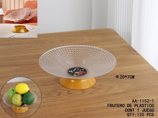 [AA-1152-1 [120 PZS/CAJA]] [AA-1152-1]FRUTERO DE PLASTICO