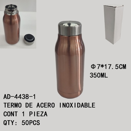 [AD-4438-1 [50 PZS/CAJA]] [AD-4438-1]TERMO DE ACERO INOXIDABLE