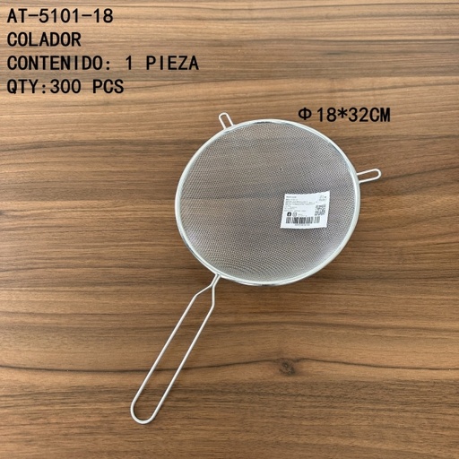 [AT-5101-18 [300 PZS/CAJA]] [AT-5101-18]COLADOR