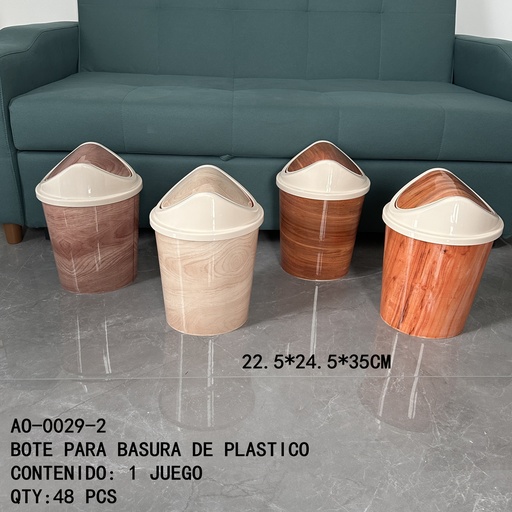 [AO-0029-2 [48 PZS/CAJA]] [AO-0029-2]BOTE PARA BASURA