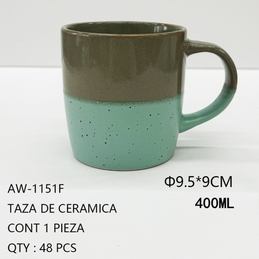 [AW-1151F [48 PZS/CAJA]] [AW-1151F]TAZA DE CERAMICA