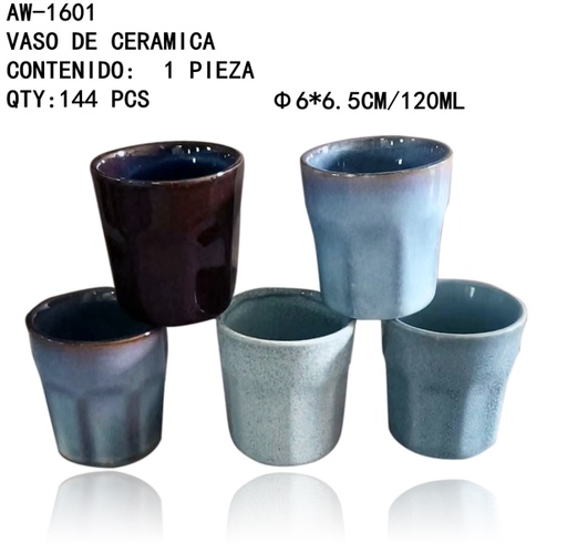 [AW-1601 [144 PZS/CAJA]] [AW-1601]TAZA DE CERAMICA