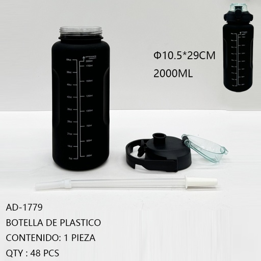 [AD-1779 [48 PZS/CAJA]] [AD-1779]BOTELLA DE PLASTICO