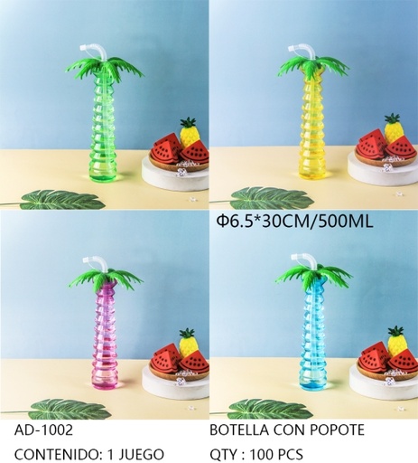 [AD-1002 [100 PZS/CAJA]] [AD-1002]BOTELLA CON POPOTE