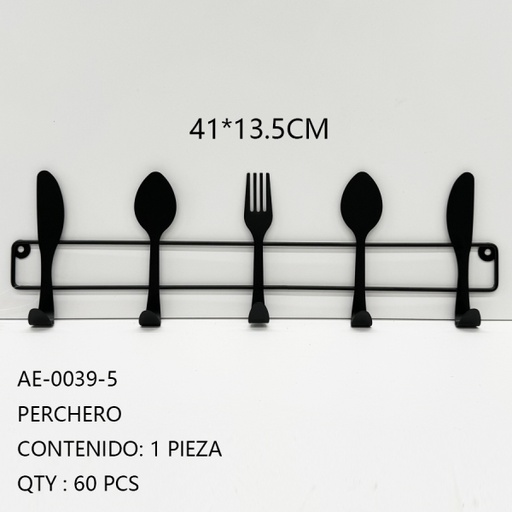 [AE-0039-5 [60 PZS/CAJA]] [AE-0039-5]PERCHERO