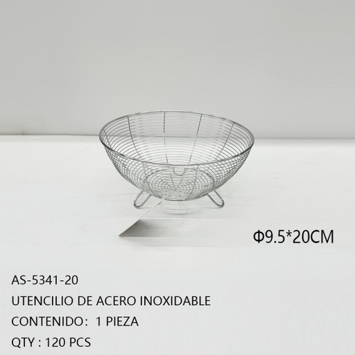[AS-5341-20 [120 PZS/CAJA]] [AS-5341-20]UTENCILIO DE ACERO INOXIDABLE