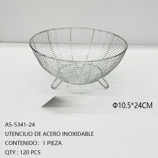[AS-5341-24 [120 PZS/CAJA]] [AS-5341-24]UTENCILIO DE ACERO INOXIDABLE
