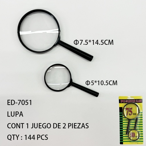 [ED-7051 [144 PZS/CAJA]] [ED-7051]LUPA