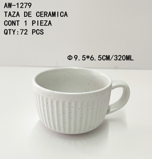 [AW-1279 [72 PZS/CAJA]] [AW-1279]TAZA DE CERAMICA