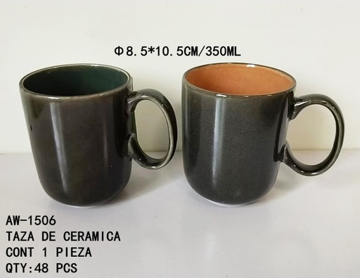 [AW-1506 [48 PZS/CAJA]] [AW-1506]TAZA DE CERAMICA