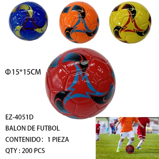 [EZ-4051D [200 PZS/CAJA]] [EZ-4051D]BALON DE FUTBOL