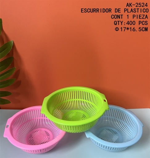 [AK-2524 [400 PZS/CAJA]] [AK-2524]ESCURRIDOR DE PLASTICO